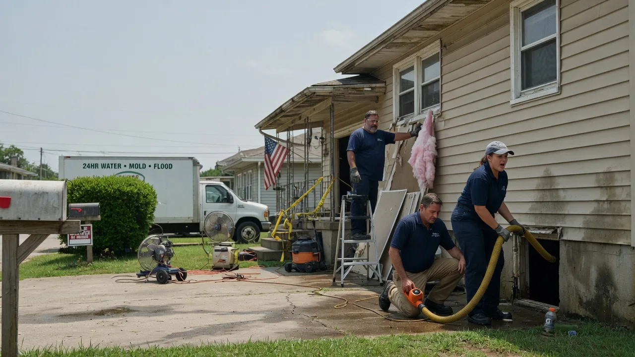 Water Damage Repair in Illiopolis, IL near me